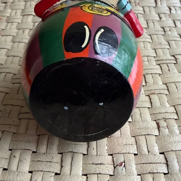 Colorful Clown Nesting Set father mother, and child Italy - Picture 12 of 12